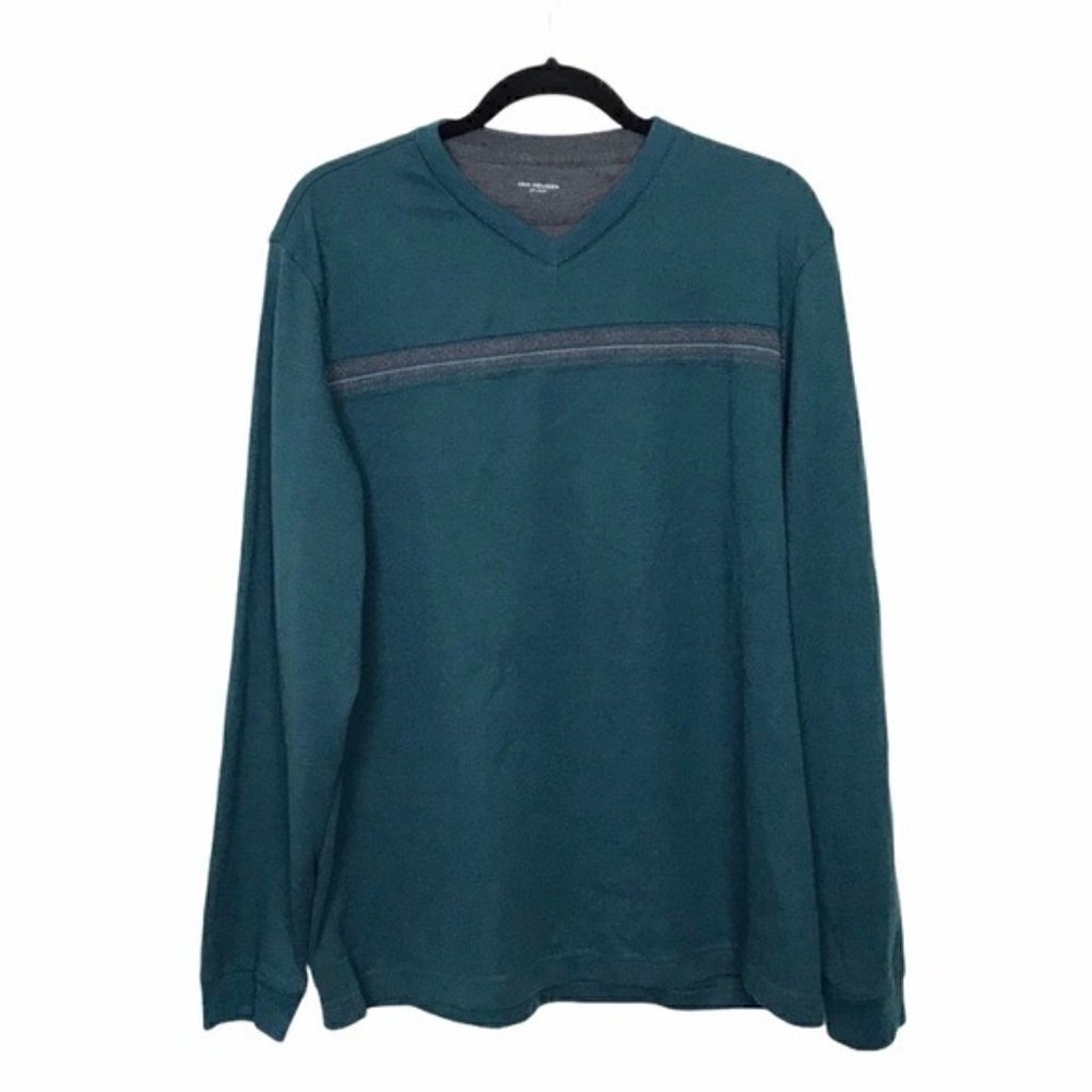 Van Heusen Flex Teal Classic Fit Long Sleeve